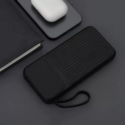 Maxlife külső akkumulátor MXPB-06 10000 mAh beépített kábelekkel PD QC 22,5 W fekete