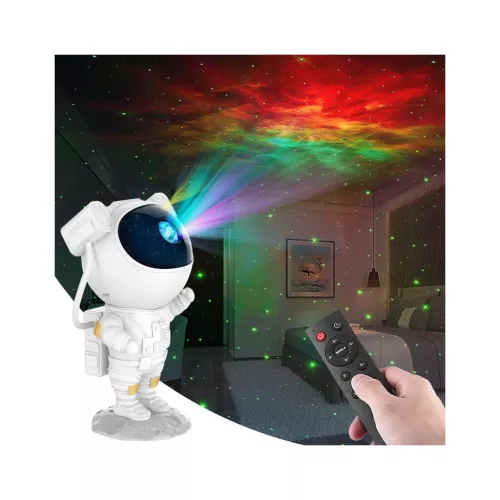 ASTRONAUT LED lámpa-projektor fehér
