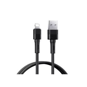 REMAX LEYA SERIES RC-C093 2,4A USB/Lightning kábel fekete