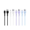 REMAX LEYA SERIES RC-C093 2,4A USB/Lightning kábel fekete