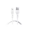 REMAX Leya Series RC-C093 USB/Lightning 2,4A kábel, fehér