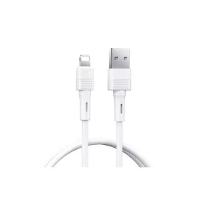 REMAX Leya Series RC-C093 USB/Lightning 2,4A kábel, fehér