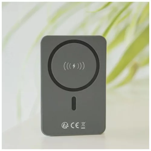 Forever vezeték nélküli powerbank MATB-200 20W PD 5000 mAh mágneses fekete