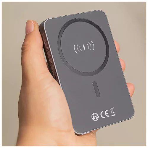 Forever vezeték nélküli powerbank MATB-200 20W PD 5000 mAh mágneses fekete