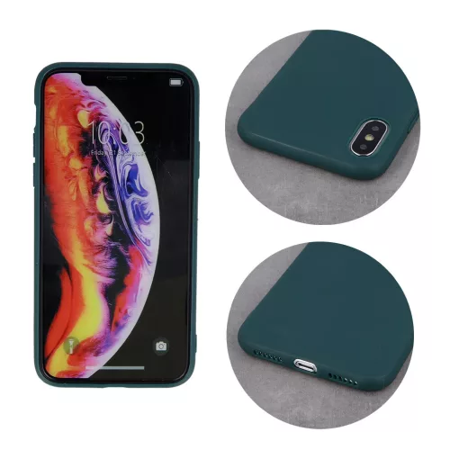 Matt TPU tok Xiaomi Redmi A7 Pro készülékhez erdei zöld