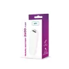 Setty mini külső akkumulátor 2600 mAh fehér
