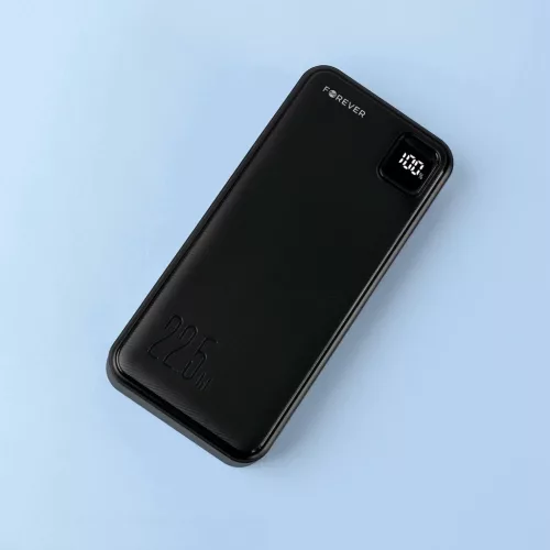 Forever powerbank TB-300L PD QC 22,5W 20000 mAh fekete