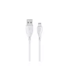 T-PHOX Nature Lightning kábel 1,2 m 3 A fehér