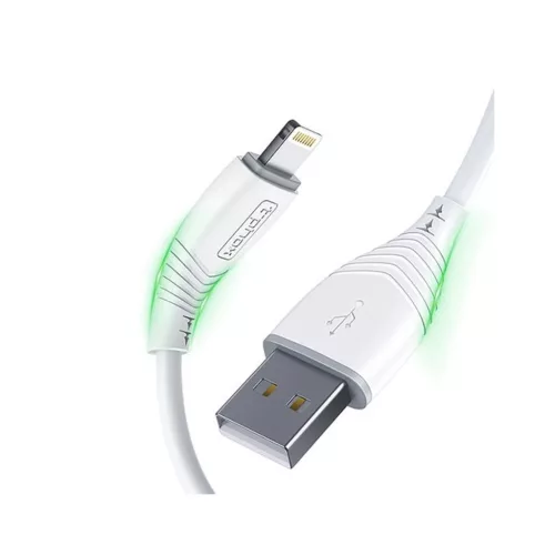 T-PHOX Nature Lightning kábel 1,2 m 3 A fehér