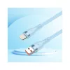 T-PHOX BOLD USB/Lightning 3A kábel égkék