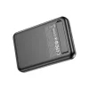 XO PR264 mágneses külső akkumulátor 20W 10000mAh MagSafe-hez fekete