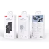 XO PR264 mágneses külső akkumulátor 20W 10000mAh MagSafe-hez fekete