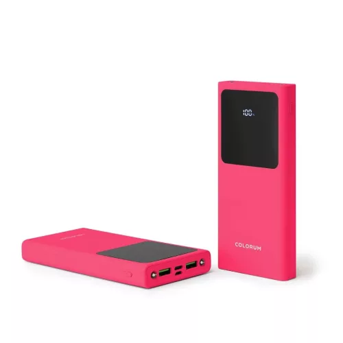 COLORUM külső akkumulátor 10 000 mAh CPB10-02 magenta