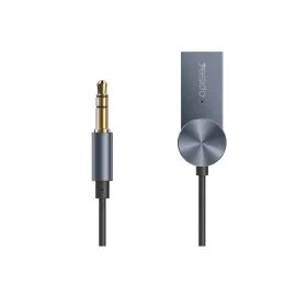   YESIDO Bluetooth-adó kábel YAU24 3,5 mm AUX M–USB 1,5 m fekete