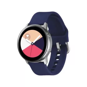   Szilikon szíj univerzális okosórához, 22 mm, tengerészkék