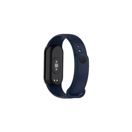 Szilikon szíj Mi Band 8/M8 készülékhez (12) tengerészkék