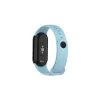 Szilikon szíj Mi Band 8/M8 (9) készülékhez, világoskék