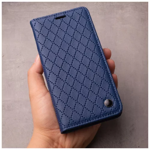 Smart Caro tok Xiaomi Redmi A7 Pro készülékhez tengerészkék