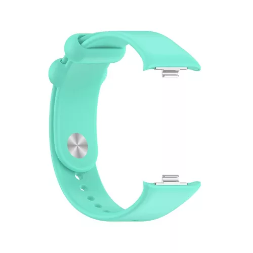 Mi Band 8 Pro/M8 Pro (11) készülékhez szilikon szíj mentazöld