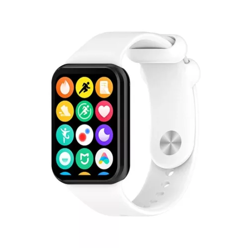Szilikon szíj Mi Band 8 Pro / M8 Pro (12) készülékhez, fehér