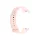 Szilikon szíj Mi Band 8/M8 készülékhez (1) világos rózsaszín