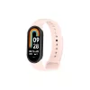 Szilikon szíj Mi Band 8/M8 készülékhez (1) világos rózsaszín