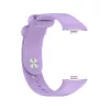 Mi Band 8 Pro készülékhez szilikon szíj lila