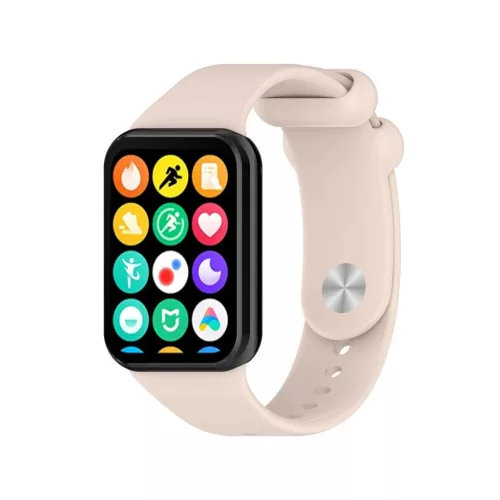 Mi Band 8 Pro/M8 Pro szilikon szíj készülékhez világos rózsaszín