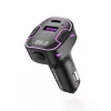 XO BCC12 Bluetooth MP3 FM-transzmitter és autós töltő 3,1A fekete