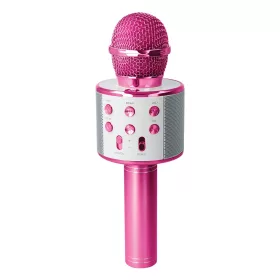   Forever BMS-300 Lite Bluetooth mikrofon hangszóróval rózsaszín