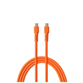   COLORUM kábel USB-C–USB-C 1,8 m 3A CK60-CC-10 narancssárga
