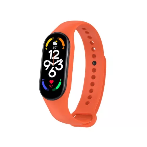 Szíj Mi Smart Band M5/M6 készülékhez narancssárga