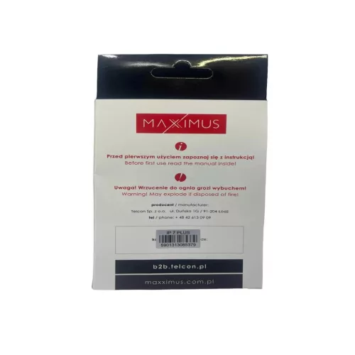Battery Maxximus iPhone 7 Plus készülékhez csereakkumulátor 2900 mAh