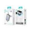 BWOO powerbank P73 22.5W 20000 mAh beépített 1 x USB-C és 1 x Lightning kábelekkel fekete