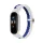Fonott szíj Smart Band M3/M4/M5/M6 készülékhez fehér-kék