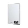BWOO alumínium mágneses hordozható akkumulátor P75 PD 20W 5000 mAh digitális kijelzővel USB-C porttal ezüst