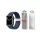 YESIDO WB23 Apple Watch 38/40/41 mm készülékhez fonott szíj tengerészkék