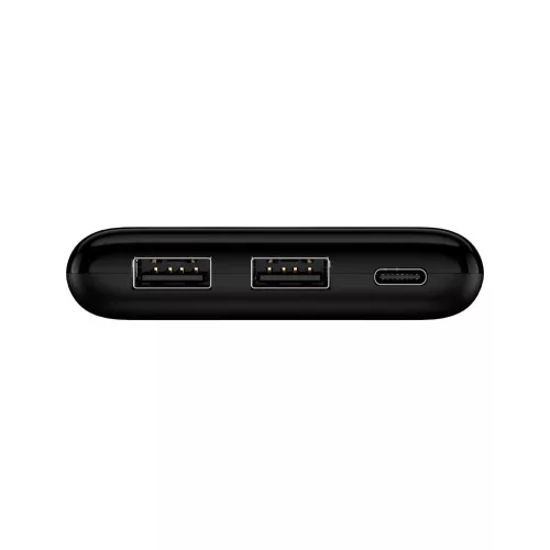 Setty hordozható akkumulátor 10000 mAh LCD SPBL-10 fekete