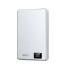 BWOO ultravékony alumínium mágneses powerbank P76 10000 mAh PD 20W digitális kijelzővel és USB-C porttal fekete