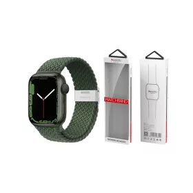   YESIDO WB23 fonott óraszíj Apple Watch 42/44/45 készülékhez khaki