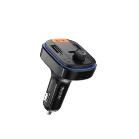 YESIDO Y45 BT5.0 FM adó 43W LED 2× USB-A+C microSD fekete