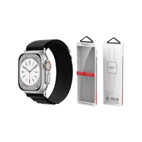   YESIDO WB24 Apple Watch 38/40/41 mm készülékhez Sport Loop szíj fekete