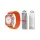 YESIDO WB24 sport hurkolt szíj Apple Watch 42/44/45 készülékhez narancssárga