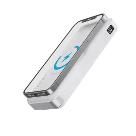   Forever vezeték nélküli mágneses 3in1 powerbank MATB-300 10000 mAh fehér