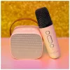 Maxlife Bluetooth karaoke hangszóró MXKS-100 rózsaszín