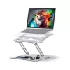 MAXXIMUS Fold Pro állítható laptoptartó ezüst