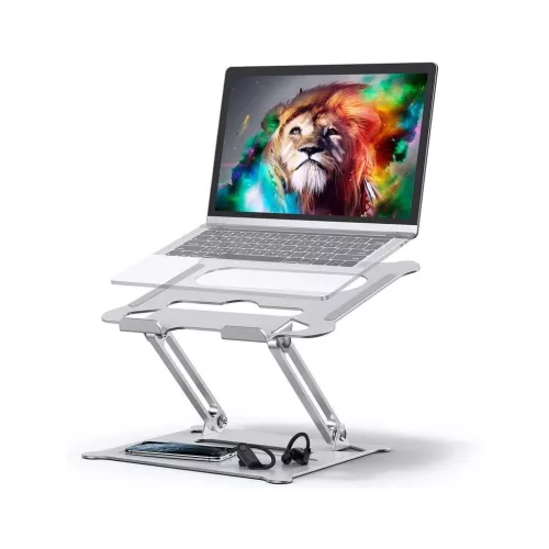 MAXXIMUS Fold Pro állítható laptoptartó ezüst