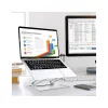 MAXXIMUS Fold Pro állítható laptoptartó ezüst