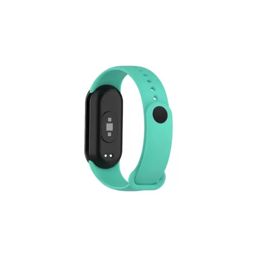 Szilikon szíj Mi Band 8/M8 készülékhez (10), menta