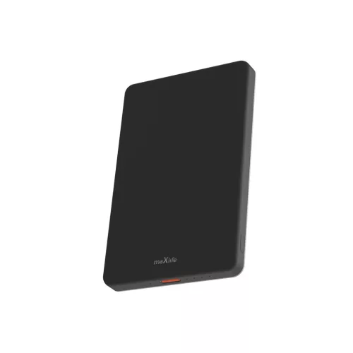 Maxlife vezeték nélküli külső akkumulátor MXPB-05 20W PD 5000 mAh mágneses fekete